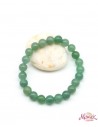 Bracelet jade perles rondes - Mosaik bijoux indiens
