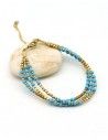 Bracelet fantaisie en perles - Mosaik bijoux indiens