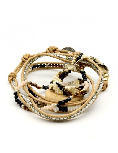 Bracelet hippie en perle - Mosaik bijoux indiens