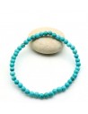 Bracelet turquoise 4mm - Mosaik bijoux indiens