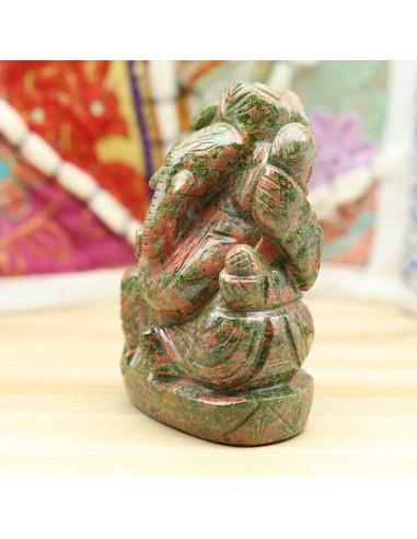 Statue pierre unakite - Mosaik bijoux indiens