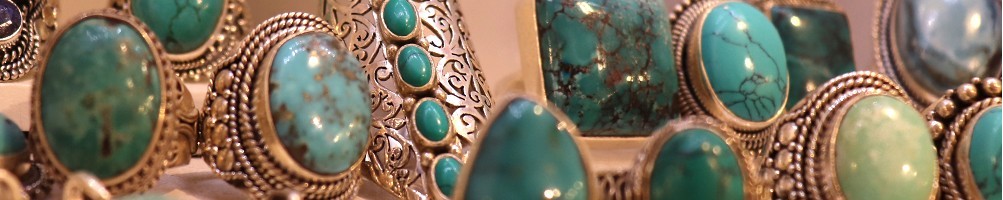 Bague turquoise - Mosaik bijoux indiens