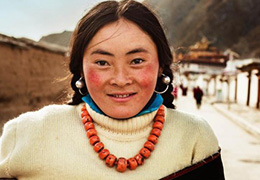 colliers tibétains ethniques